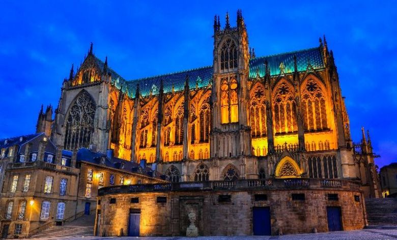 La cathédrale Saint-Etienne de Metz est un des monuments les plus visités du Grand Est / © Studio Hussenot