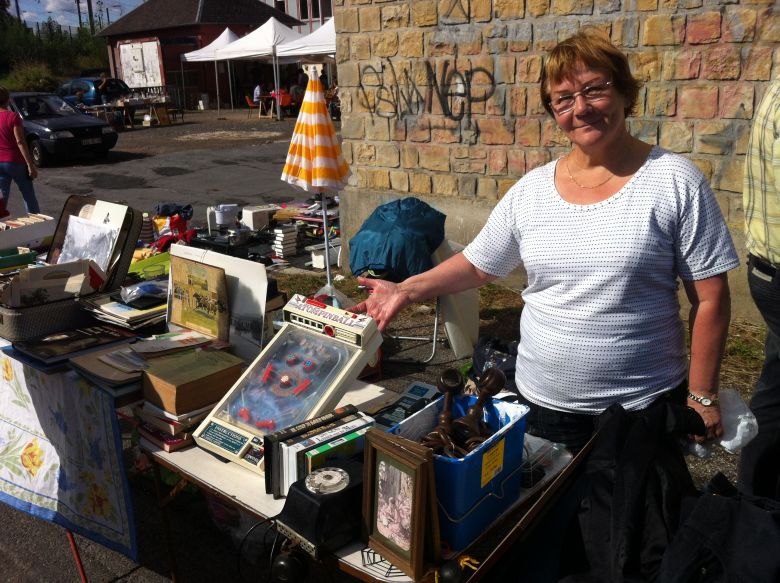 Les exposants attendent avec impatience la fin du confinement pour retrouver leur emplacement dans les prochaines brocantes. Ardennes. / © Daniel Samulczyk / France Télévisions
