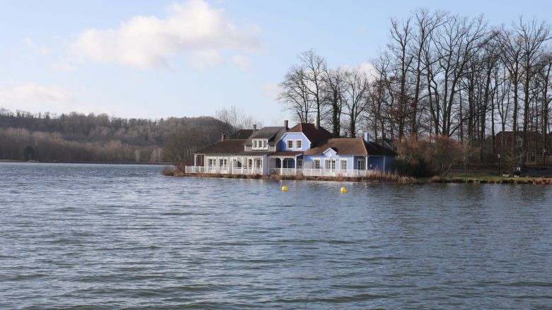 Vue sur le lac de l'Ailette dans l'Aisne / © MaxPPP / Dominique Touchart