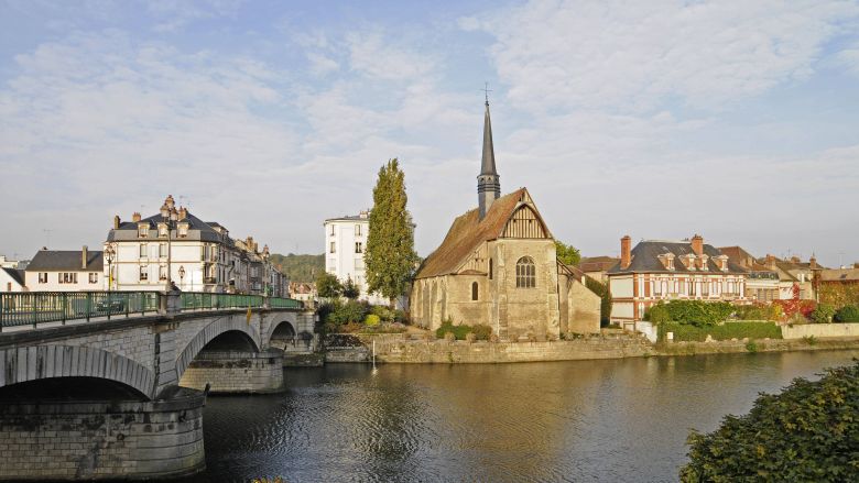 Vue sur l'église Saint-Maurice, à Sens, dans l'Yonne / © B. Bönsch / MaxPPP