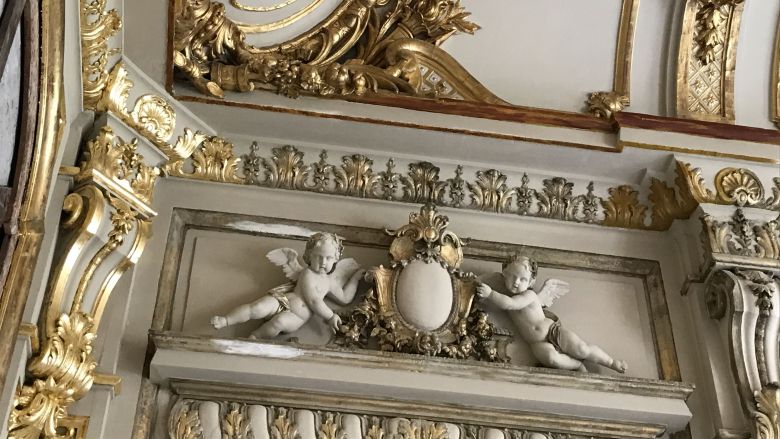 Les dorures du Château Perrier à Épernay / © Laurent Meney @Francetélévisions