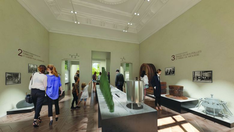 Une salle du futur musée d'Epernay / © Document fourni par la ville d’Épernay