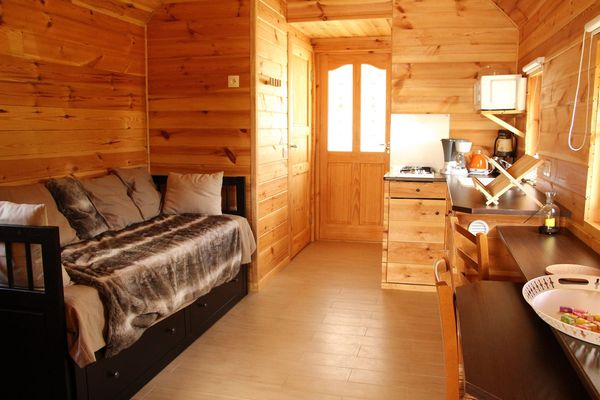 Intérieur roulotte western city