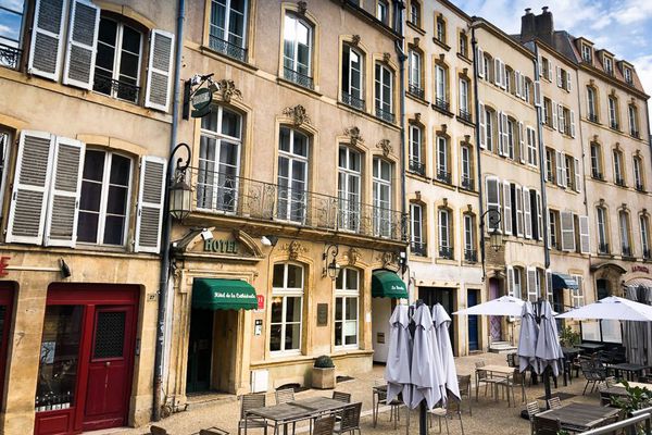 Les hôtels du centre-ville de Metz désertés par les touristes durant l’été 2020.